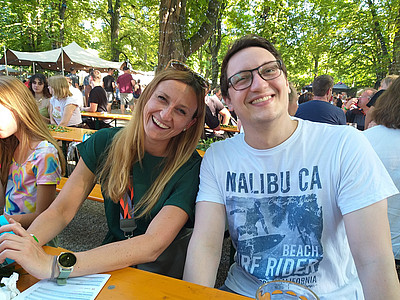 Am Betriebsfest_medbo Pflegeschulen