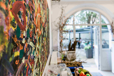 Blick zum Garten PIT Regensburg (Frank Hübler | medbo)