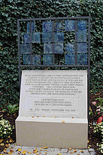 Gedenkstein T4-Aktion Bezirksklinikum Regensburg (Renate Neuhierl | medbo)