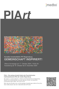 Plakat PIArt-Ausstellung PIT Regensburg 2024