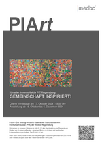 Plakat PIArt-Ausstellung PIT Regensburg 2024