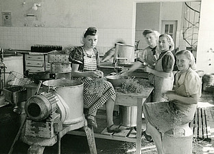 Wöllershofer Großküche um 1955 (N.N)