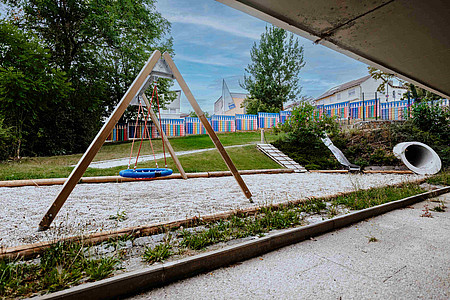 Spielplatz Tiergartenstraße Kinder- & Jugendpsychiatrie medbo Cham (Frank Hübler | medbo)