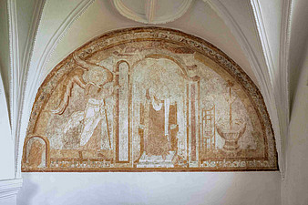St. Vitus Chor Verkündigungsfresko (Frank Hübler | medbo)