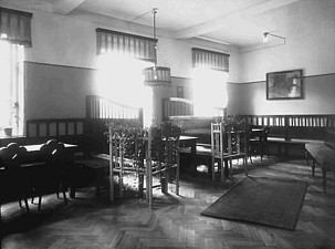 Aufenthaltsraum für Patienten, ca. 1920 (medbo)